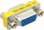 Adapter AV InLine D-Sub (VGA) - D-Sub (VGA) yellow (37724)