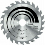 BOS Bosch Optiline saw blade Wood 184x30mm 36 teeth 2608640611