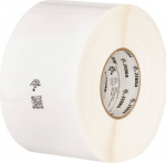 Zebra PolyPro 3000T - polypropylene (PP) - shiny - Permanent acrylic adhesive - clear - 75 x 35 mm 7040 Etikett(en) (4 Rolle(n)
