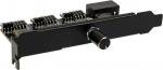 Lamptron CFM36 L&uuml;fter- und RGB-LED-Controller f&uuml;r PCI-Slot - schwarz
