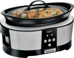 Crock-Pot SCCPBPP605-050 5.7-litre slow cooker (chrome)