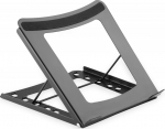 Digitus Portable stand for laptop 11 cali i 15 cali, 5 Black adjustment angles