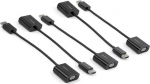 StarTech.com 5-Pack DisplayPort to VGA Adapter, DisplayPort 1.2 HBR2 to VGA Active Adapter, Digital DP to Analog VGA Video Converter Dongle, DisplayPort Male to VGA Female Monitor Adapter - Active DP 1.2 to VGA (DP2VGA3X5) - Video card - DisplayPort  ...