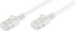 DIGITUS patch cable CAT 6 U/UTP Slim, 1m, grau