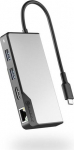 ALOGIC FUSION ALPHA USB-C 5-IN-1 HUB, HDMI/USB/ETHERNET + POWER