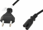 LANBERG CEE 7/16 IEC 320 C7 euro radio power cord 3m VDE black