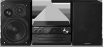Muusikakeskus Panasonic, BT,CD,USB DAC, 120W, must