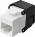Lanview Cat6 Unshielded flip jack, keystone