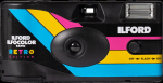 Ilford &uuml;hekordne kaamera Ilfocolor Rapid Retro 400/27, must