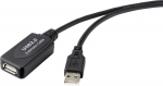 Renkforce RF-4535088 - 20 m - USB A - USB A - USB 2.0 - 0.48 Gbit/s - Schwarz