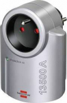 Brennenstuhl Primera-Line surge protection power strip 1 silver socket (1506951)