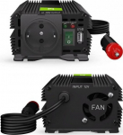 Green Cell PRO 12V on 230V 150W/300W Modified sine wave - Car Charger