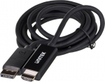 UNITEK CABLE DisplayPort 1.2, HDMI, 4K@60HZ, 1.8M, V1608A