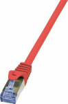 LogiLink Patchcord, Cat.6A, S/FTP, PIMF, 1m, czerwony (CQ3034S)