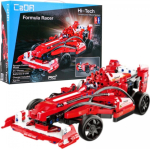 CaDa C51010W R/C Formula Toy Car Collapsible constructor set 317 parts