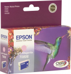 EPS Epson T0806 Lys magenta 620 sider Bl&aelig;k C13T08064011