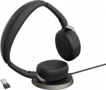 Jabra Headset Evolve2 65 Flex UC Stereo USB-A Certified for Microsoft Teams