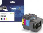 Freecolor Patrone Brother LC3219XL Multipack BK/C/M/Y remanufactured