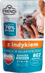 FRENDI Pieces in turkey sauce - wet cat food - 100 g