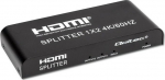 Qoltec Active splitter 2 x HDMI 4K x 2K | 6Gb/s | 60Hz