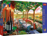 Trefl Puzzle 1000 Premium Plus Spring Vineyard elements