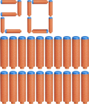 NERF N Series Refill ammunition, 20 pcs