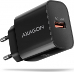 MOBILE CHARGER WALL USB 18W/1PORT BLACK ACU-QC18 AXAGON