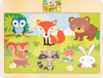 Daffi Wood puzzle - forest animals