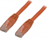 DELTACO Kbl TP-kabel CAT6 U/ UTP 3m, orange