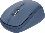 Trust Yvi+ - Mouse - compact, Multi-device - right- And left handed - optical - 3 Tasten - wirelessly - 2.4 GHz, Bluetooth 5.0 - Wireless receiver (USB)