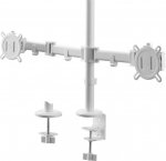 One For All DM2220 white, 2x 13"-32" 8kg - Universal monitor mount