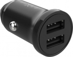 FIXED Dual USB Car Charger 15W, Black | Fixed