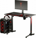 Desk Diablo Chairs X-Mate 1000 Black-and-Red 100 cmx60 cm