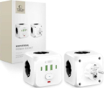 Tech-Protect vooluadapter PCL3X4 2xUSB/2xUSB-C, valge
