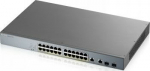 ZYXEL COMMUNICATIONS A/S ZYXEL GS1350-26HP, 26 PORT MANAGED CCTV POE SWITCH, LONG RANGE, 375W (1 YEAR NCC PRO PACK LICENSE BUNDLED) (5Y WARRANTY)