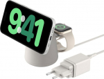 Belkin BOOST Charge PRO 15W mag. Charg.Qi2 2in1 sand WIZ027vfH37