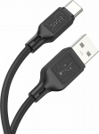 Kabel USB Hoco USB-A - USB-C 1 m Czarny