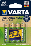 Varta Akku RECHARGE Recycled AA HR6 2100mAh 4St