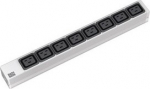 Bachmann power strip (Rack - mountable) - Eingabe, Eingang IEC 60320 C20 - output terminals: 8 (IEC 60320 C19)