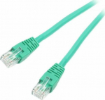 Gembird RJ-45/RJ-45, kat. 6, U/UTP, 1m, zielony (PP6U-1M/G)