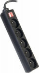 Power Strip PremiumCord 5 sockets 5 m czarna (ppa5k-05bk)