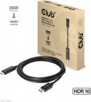 Club3D Club 3D CAC-1087 DisplayPort 1.4 to HDMI 3m Sort