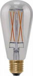 SEGULA LED Rustika Long Style smokey grau E27 5W 1900K dimm