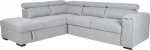 Corner sofa bed ODELIA-2 LC, grey