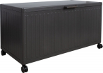 Storage box MIRADOR 142x72xH80cm, dark grey