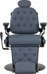 Activeshop Gabbiano Francesco barber chair graphite with black frame