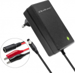 Qoltec Automatic battery charger AGM GEL STD 6V 12V | 1.5A |Rectifier with indicator LED