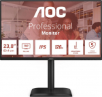 LCD Monitor|AOC| 60.5 cm (23.8")|1920 x 1080 pixels|Full HD|Native aspect ratio 16:9|LED|Flat|24E4U