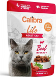 CALIBRA Cat Life Adult Beef in gravy - wet cat food - 85g