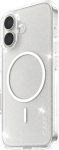 CARE by PanzerGlass Star Lit - Back cover for mobile phone - MagSafe-compatibility - vit, clear - for Apple iPhone 17